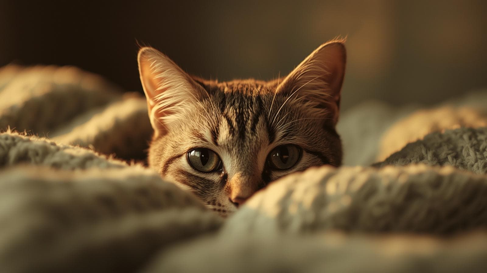 Stress bei der Katze erkennen — 7 Anzeichen, die die meisten Besitzer übersehen